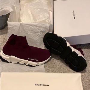 Balenciaga sneaker Tess S. Gomma PRUNE size 37